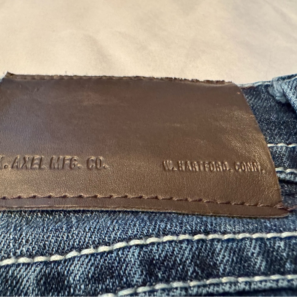 Axel Blue Boot Cut Jeans - Picture 9 of 14